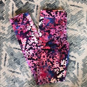 Floral leggings